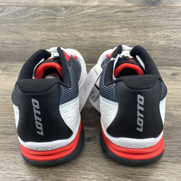 Lotto Mirage Men\'s Tennis Shoes Size 11 White Red Black Athletic Sneakers CE235 main image 9